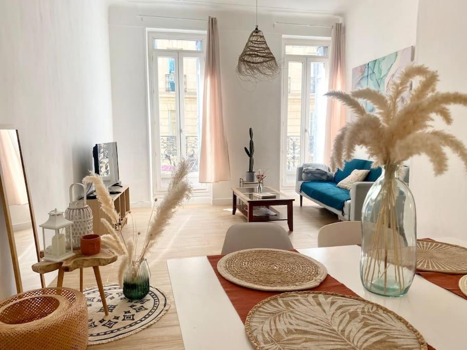 Charmant T2 Haussmanien Centre Ville Marseille Eksteriør bilde