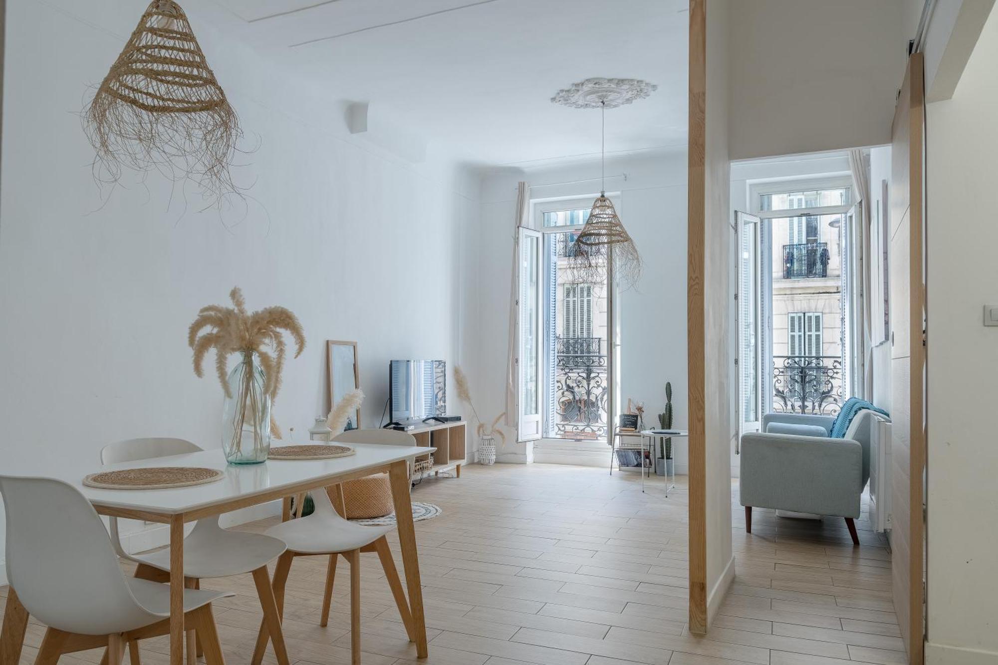 Charmant T2 Haussmanien Centre Ville Marseille Eksteriør bilde